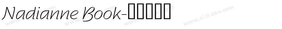 Nadianne Book字体转换